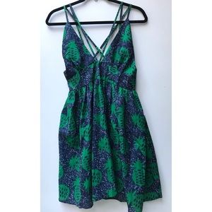 Strappy Pineapple Summer Dress 🍍🍍